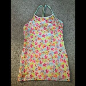 Ivivva size 10 Floral tank top